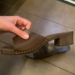 Y2K exhilaration sandals, size 10